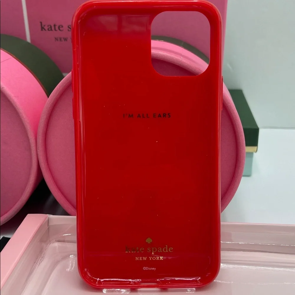 Kate Spade Minnie Mouse Iphone 11 PRO Case New In Box Color Palevelmulti NWT